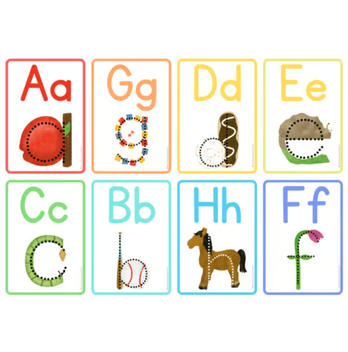 Embedded Mnemonics - Alphabet Flashcards - Image 3
